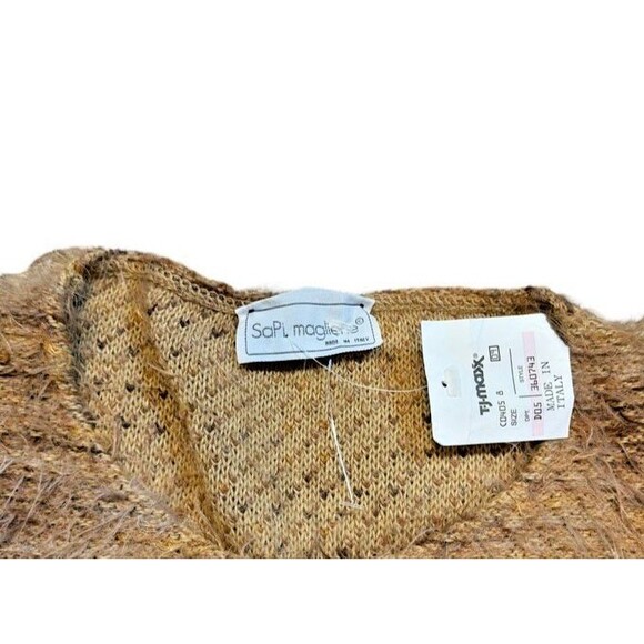 SaPi Maglierie Italy Women's Sweater Size Small Acrylic/Nylon Fuzzy - Soft - Picture 2 of 7